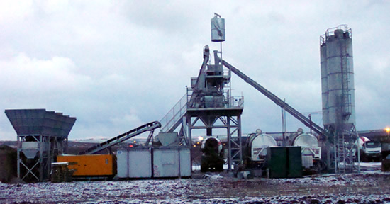 Used concrete batching plant for sale